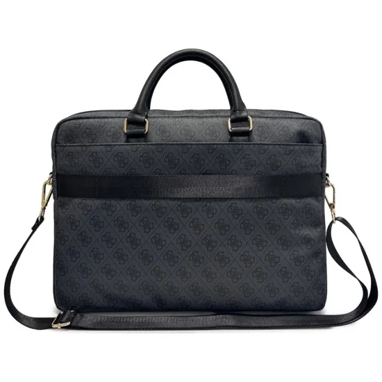 Чанта за лаптоп Guess Computer Bag 4G Round Classic Logo Stripe (GUCB166PG4S4RK) - 16