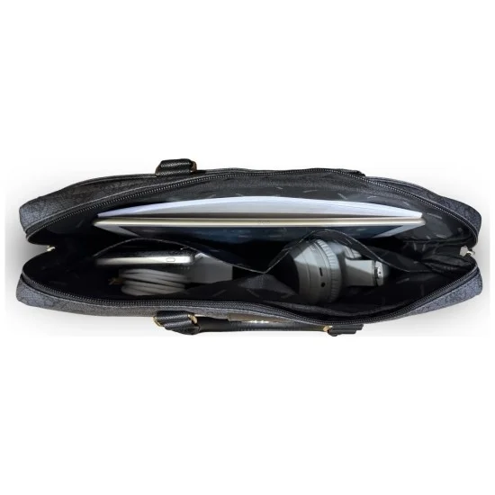 Чанта за лаптоп Guess Computer Bag 4G Round Classic Logo Stripe (GUCB166PG4S4RK) - 16