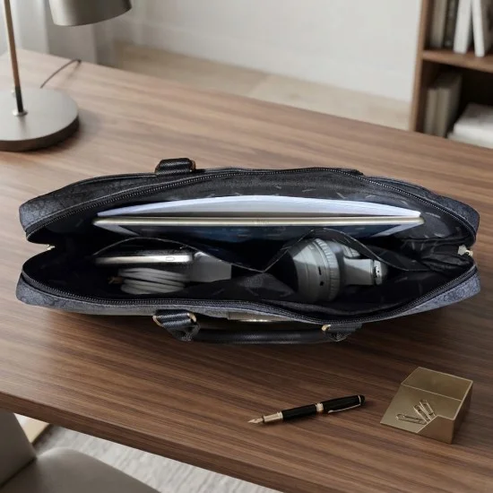 Чанта за лаптоп Guess Computer Bag 4G Round Classic Logo Stripe (GUCB166PG4S4RK) - 16