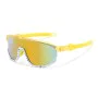 Детски слънчеви очила Techsuit Kids Polarized Sunglasses (2025) - спортни, поляризирани, TR рамка - Жълт
