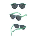 Детски слънчеви очила Techsuit Kids Polarized Sunglasses (601) - поляризирани, TPEE рамка - Черен / Сив