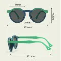 Детски слънчеви очила Techsuit Kids Polarized Sunglasses (601) - поляризирани, TPEE рамка - Черен / Сив