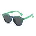 Детски слънчеви очила Techsuit Kids Polarized Sunglasses (601) - поляризирани, TPEE рамка - Зелен / Син