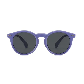 Детски слънчеви очила Techsuit Kids Polarized Sunglasses (602) - поляризирани, TPEE рамка - Черен