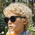 Детски слънчеви очила Techsuit Kids Polarized Sunglasses (627) - поляризирани, TR рамка - Черен