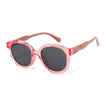 Детски слънчеви очила Techsuit Kids Polarized Sunglasses (627) - поляризирани, TR рамка - Праскова