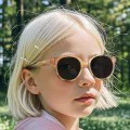 Детски слънчеви очила Techsuit Kids Polarized Sunglasses (627) - поляризирани, TR рамка - Зелен