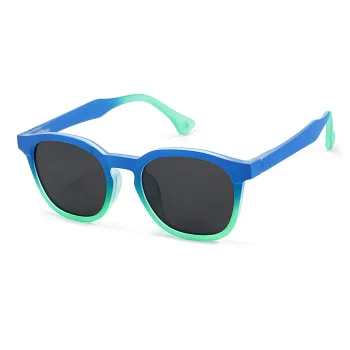 Детски слънчеви очила Techsuit Kids Polarized Sunglasses (691) - поляризирани, TR рамка - Аквамарин