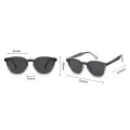 Детски слънчеви очила Techsuit Kids Polarized Sunglasses (691) - поляризирани, TR рамка - Черен