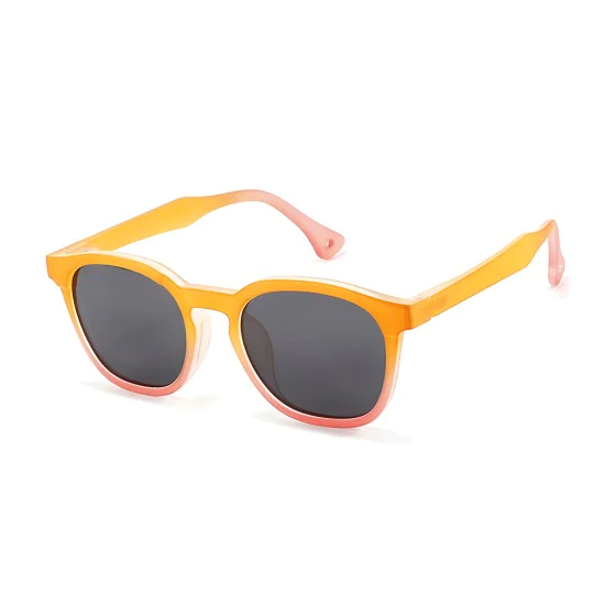 Детски слънчеви очила Techsuit Kids Polarized Sunglasses (691) - поляризирани, TR рамка - Оранжев