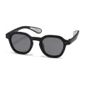 Детски слънчеви очила Techsuit Kids Polarized Sunglasses (8447) - поляризирани, TPEE рамка - Черен