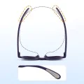 Детски слънчеви очила Techsuit Kids Polarized Sunglasses (8447) - поляризирани, TPEE рамка - Черен
