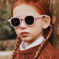 Детски слънчеви очила Techsuit Kids Polarized Sunglasses (8447) - поляризирани, TPEE рамка - Черен