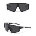 Детски слънчеви очила Techsuit Kids Polarized Sunglasses (R601) - спортни, поляризирани, TR рамка - Черен
