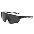 Детски слънчеви очила Techsuit Kids Polarized Sunglasses (R601) - спортни, поляризирани, TR рамка - Черен