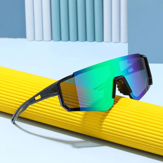 Детски слънчеви очила Techsuit Kids Polarized Sunglasses (R601) - спортни, поляризирани, TR рамка - Черен