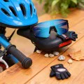 Детски слънчеви очила Techsuit Kids Polarized Sunglasses (R601) - спортни, поляризирани, TR рамка - Черен