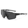 Детски слънчеви очила Techsuit Kids Polarized Sunglasses (R601) - спортни, поляризирани, TR рамка - Черен
