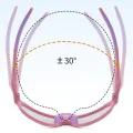 Детски слънчеви очила Techsuit Premium Kids Sunglasses (22312) - фотохромни, огледални, спортни - Оранжев / Черен