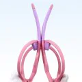 Детски слънчеви очила Techsuit Premium Kids Sunglasses (22312) - фотохромни, огледални, спортни - Оранжев / Черен