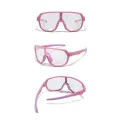Детски слънчеви очила Techsuit Premium Kids Sunglasses (22312) - фотохромни, огледални, спортни - Розов / Лилав