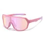 Детски слънчеви очила Techsuit Premium Kids Sunglasses (22312) - фотохромни, огледални, спортни - Розов / Лилав