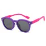 Детски слънчеви очила Techsuit Premium Kids Sunglasses (616) - поляризирани, TPEE рамка - Лилав / Розов