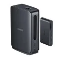 Докинг станция Docking Station Nano (A83C3311) - 13в1, Поддръжка на три дисплея, Вграден подвижен хъб, Бързо зареждане 100W, 10Gbps - Anker - Черен