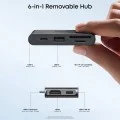Докинг станция Docking Station Nano (A83C3311) - 13в1, Поддръжка на три дисплея, Вграден подвижен хъб, Бързо зареждане 100W, 10Gbps - Anker - Черен