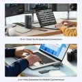 Докинг станция Docking Station Nano (A83C3311) - 13в1, Поддръжка на три дисплея, Вграден подвижен хъб, Бързо зареждане 100W, 10Gbps - Anker - Черен