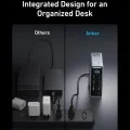 Докинг станция Docking Station Prime 737 (A83B63A1) - 14в1, 160W, Поддръжка на двоен дисплей 4K@60Hz, 10Gbps - Anker - Черен