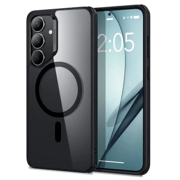 ESR - Classic Hybrid HaloLock - Samsung Galaxy S25 Plus - Clear Black