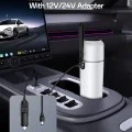 Yesido - Electric Car Kettle (VC20) - 500ml, 100W, Adjustable Temperature, LED Display, 12-24V - White