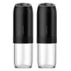 Електрическа мелничка за сол и пипер Deerma Electric Grinder Set (YM01) - регулируема едрина, 175ml - Черна