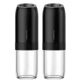 Електрическа мелничка за сол и пипер Deerma Electric Grinder Set (YM01) - регулируема едрина, 175ml - Черна