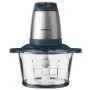 Електрическа месомелачка JR01, 350W, купа 2L, два режима, спираловидни ножове - Deerma - Сребрист / Тъмносин