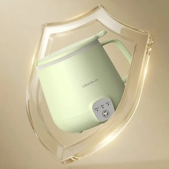 Електрическа термочаша SH01, 500 ml, 300W, бързо загряване, три режима, поддържане на температурата - Deerma - Зелен