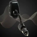 FM модулатор JamLink (MFM4) - Techsuit - Bluetooth, Jack 3.5мм, слот за TF карта, 10–24V - Черно