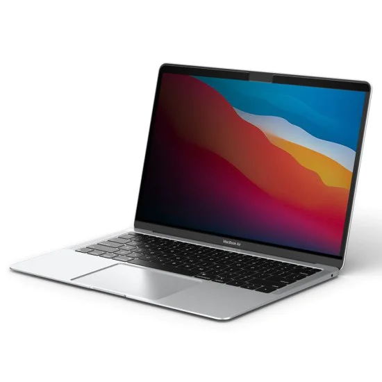 Филтър за поверителност за MacBook Air 13 (2022 / 2024 / 2025) - Safe View Magnetic - Spigen - Черен