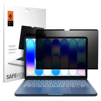 Филтър за поверителност за MacBook Neo 13 - Safe View Magnetic - Spigen - Поверителен (Privacy)