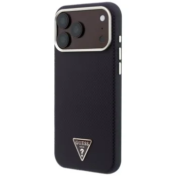 Guess - Kevlar Triangle Logo MagSafe (GUHMP18L6PWKSGTU) - iPhone 18 Pro / iPhone 17 Pro - Burgundy