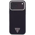 Guess - Kevlar Triangle Logo MagSafe (GUHMP18L6PWKSGTU) - iPhone 18 Pro / iPhone 17 Pro - Burgundy