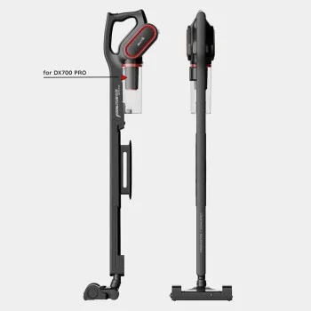 HEPA филтър за прахосмукачка Deerma DX700 PRO, PET, лесна подмяна - Deerma - Червен / Черен