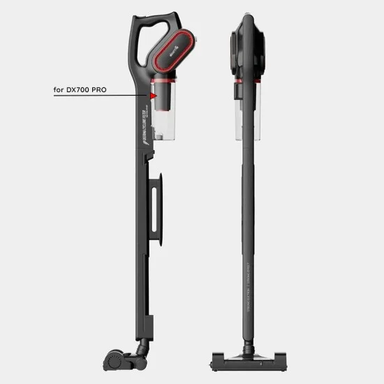 HEPA филтър за прахосмукачка Deerma DX700 PRO, PET, лесна подмяна - Deerma - Червен / Черен