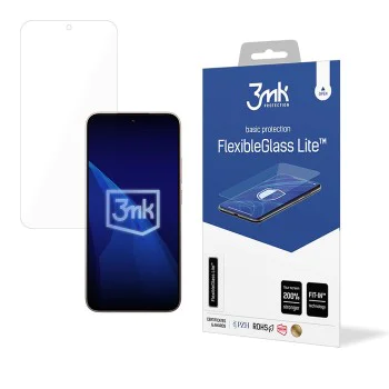 Хибридно стъкло за Xiaomi 15T - 3mk FlexibleGlass Lite - Прозрачно
