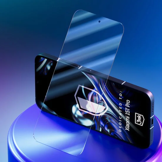 Хибридно стъкло за Xiaomi 15T Pro - 3mk FlexibleGlass - Прозрачно