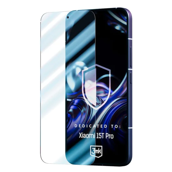 Хибридно стъкло за Xiaomi 15T Pro - 3mk FlexibleGlass - Прозрачно