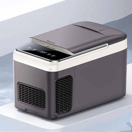 Yesido - Car Refrigerator (VC09) - LCD Display, Portable Freezer, Touch Control, 3A, 50W, 12-24V, 28L - Grey