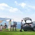 Yesido - Car Refrigerator (VC09) - LCD Display, Portable Freezer, Touch Control, 3A, 50W, 12-24V, 28L - Grey