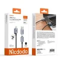 Кабел за данни 4 в 1 Mcdodo Extreme Energy Series (CA-6560) - с магнитни накрайници, USB-C/USB-A към USB-C/Lightning, 60W, 1.2m - Черен